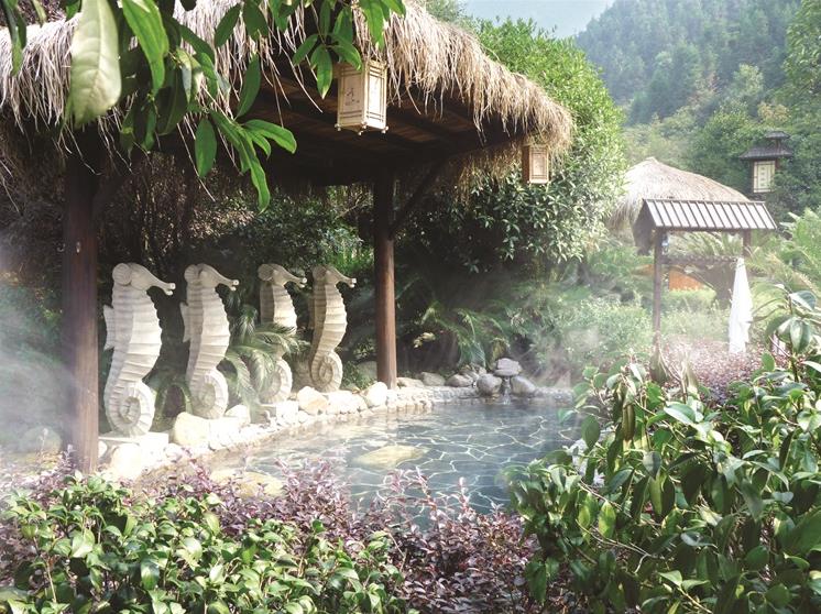 江西宜春明月山溫泉風(fēng)景名勝區廣告